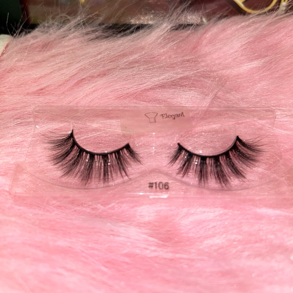 25mm Fluffy Mink Lashes – Wispy Dramatic False Eyelashes Reusable